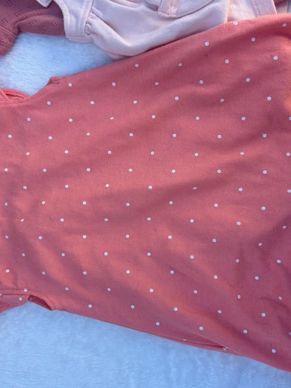 Carter's Coral and Blush Pink Baby Matching Sets